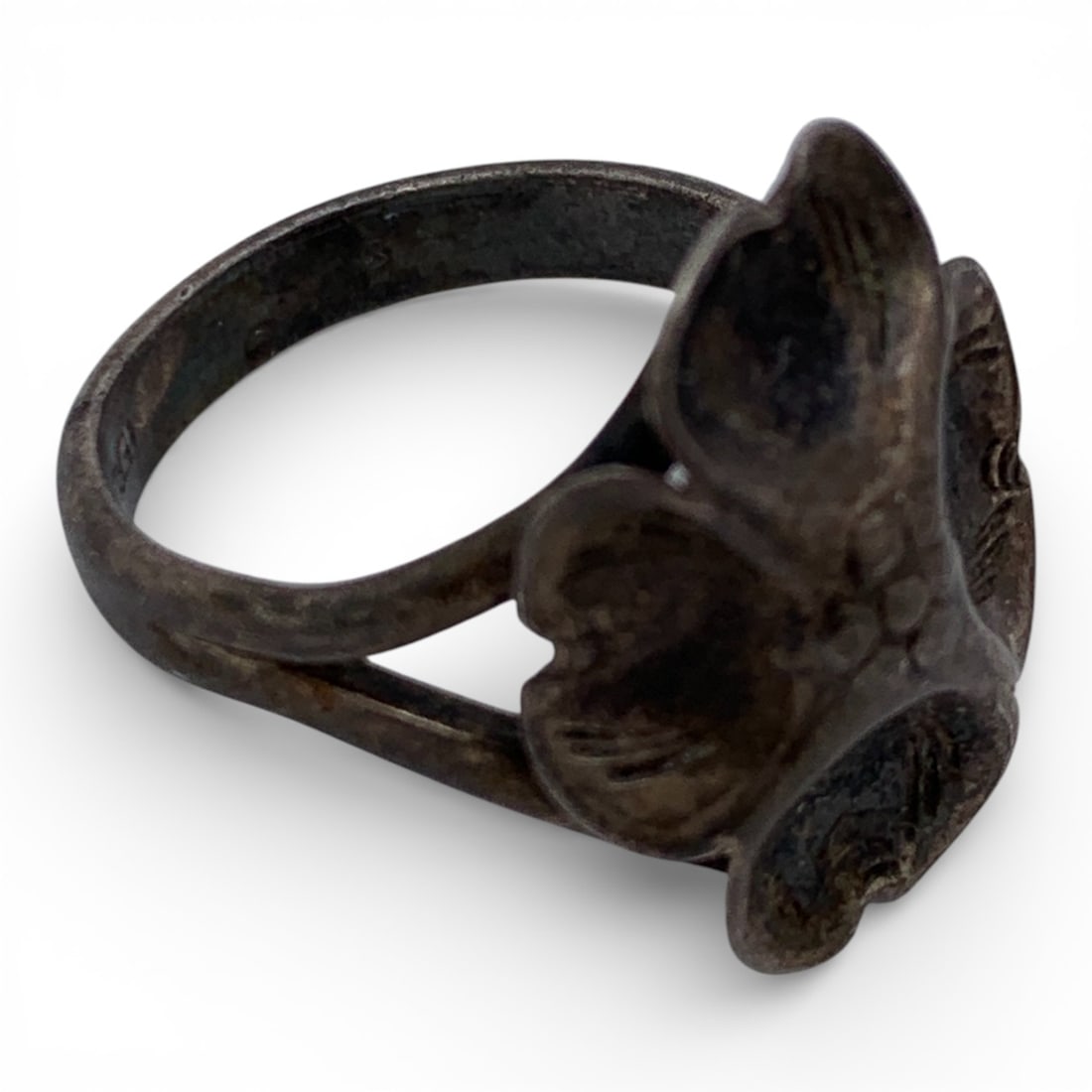 Sterling Silver Flower Ring - 4