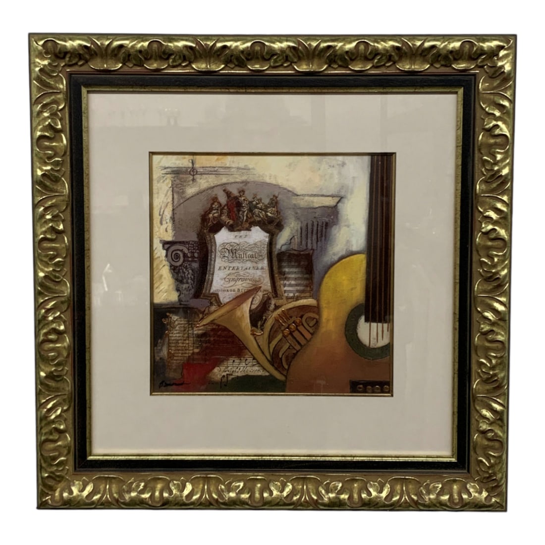 Framed Print, Musical Scene - 5