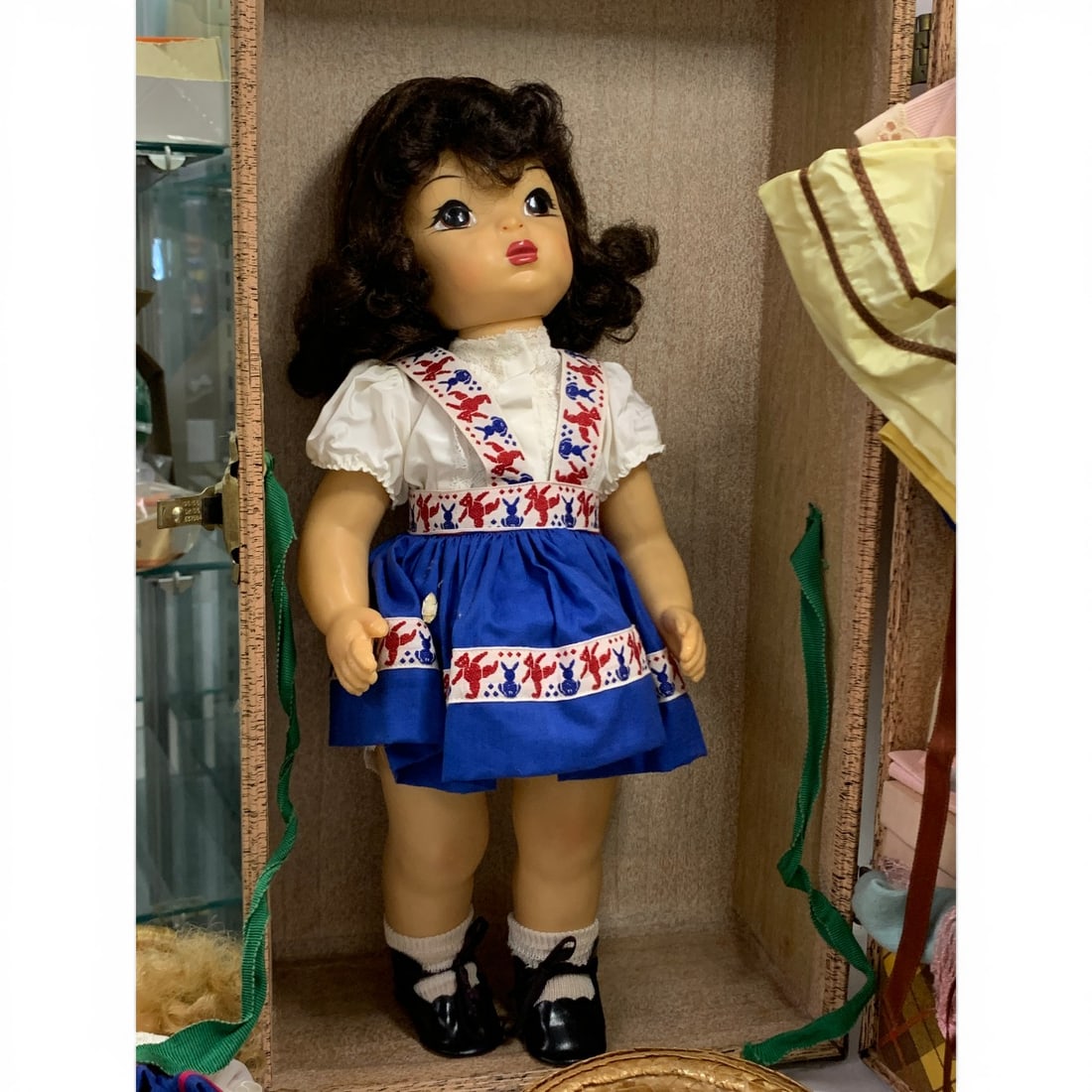 2 Dolls In Trunk With Misc. Clothes - 5