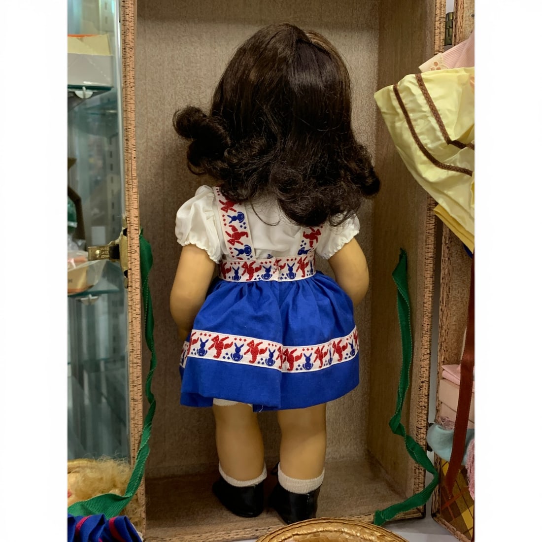 2 Dolls In Trunk With Misc. Clothes - 6