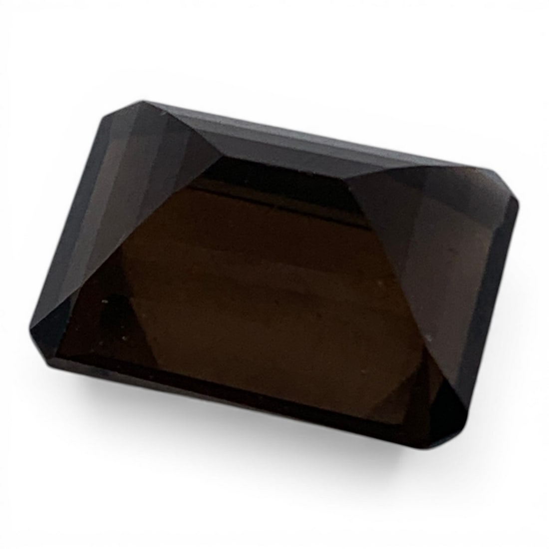 Faceted Clear Brown Spinel Gemstone - 2