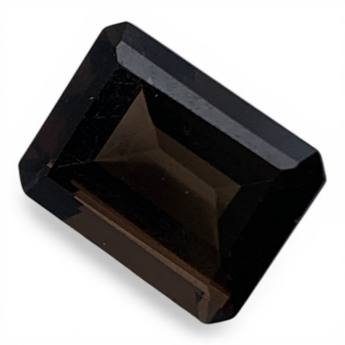 Faceted Clear Brown Spinel Gemstone - 3