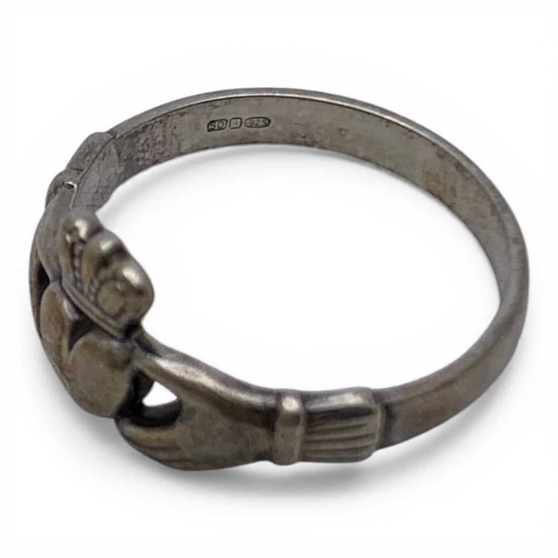 Sterling Silver Claddagh Ring - 3