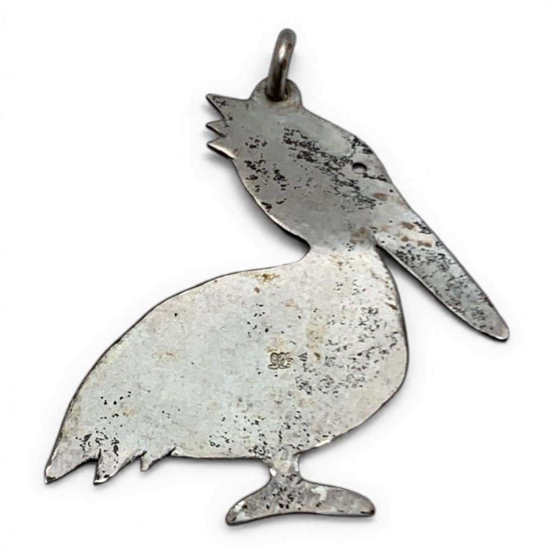 Sterling Silver Pelican Pendant - 2