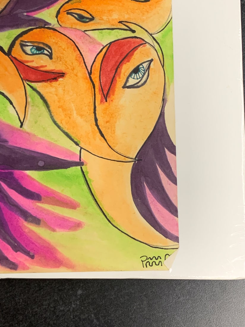 Signed Watercolor - 4