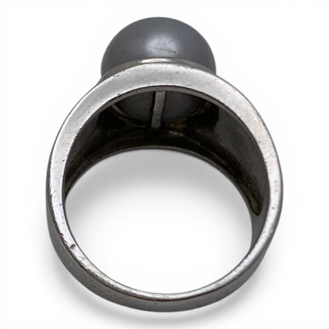 Sterling Silver & Pearl Ring - 2