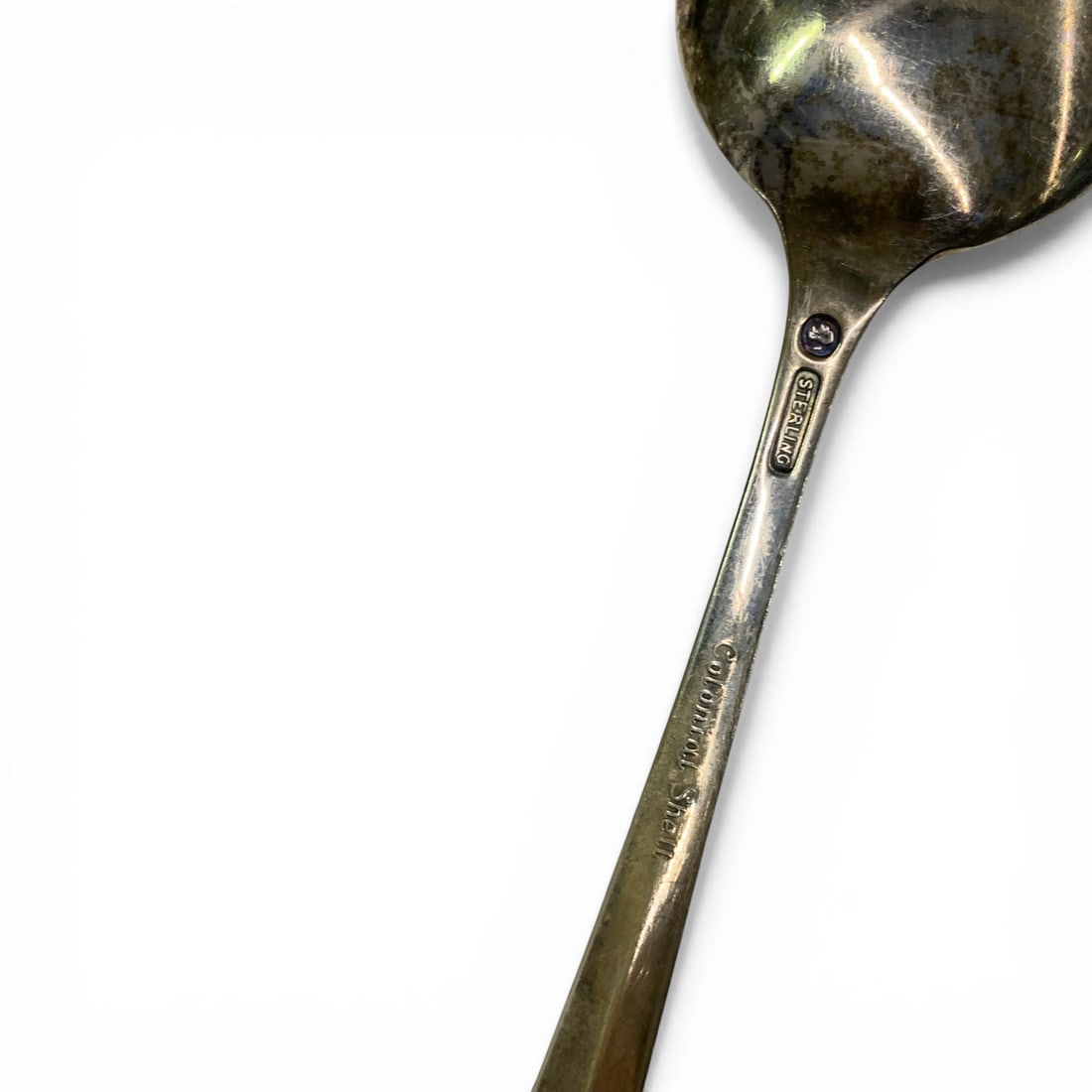 Colonial Shell 63 Piece Sterling Flatware Set - 16