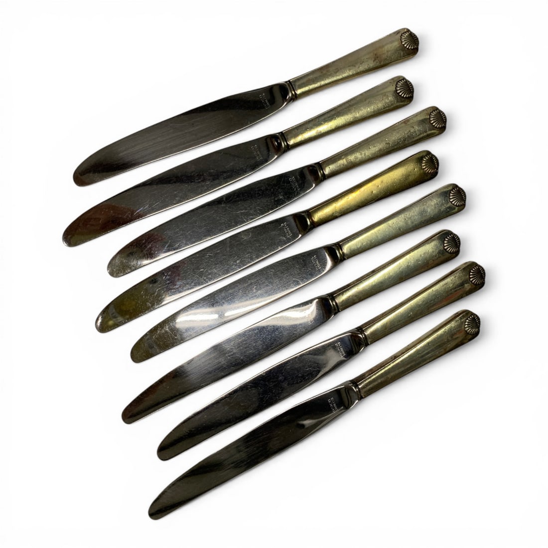 Colonial Shell 63 Piece Sterling Flatware Set - 2