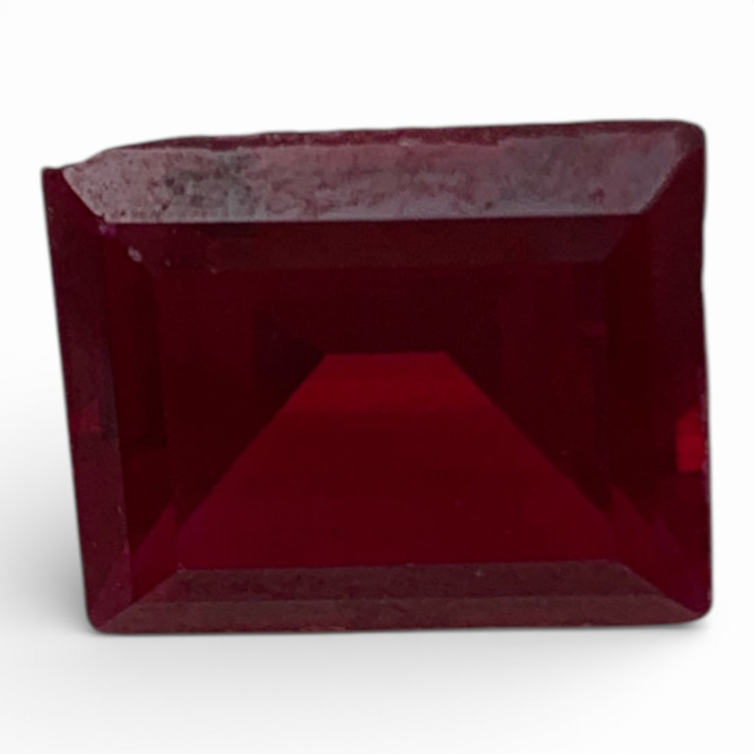 Faceted Pink Ruby Gemstone - 4