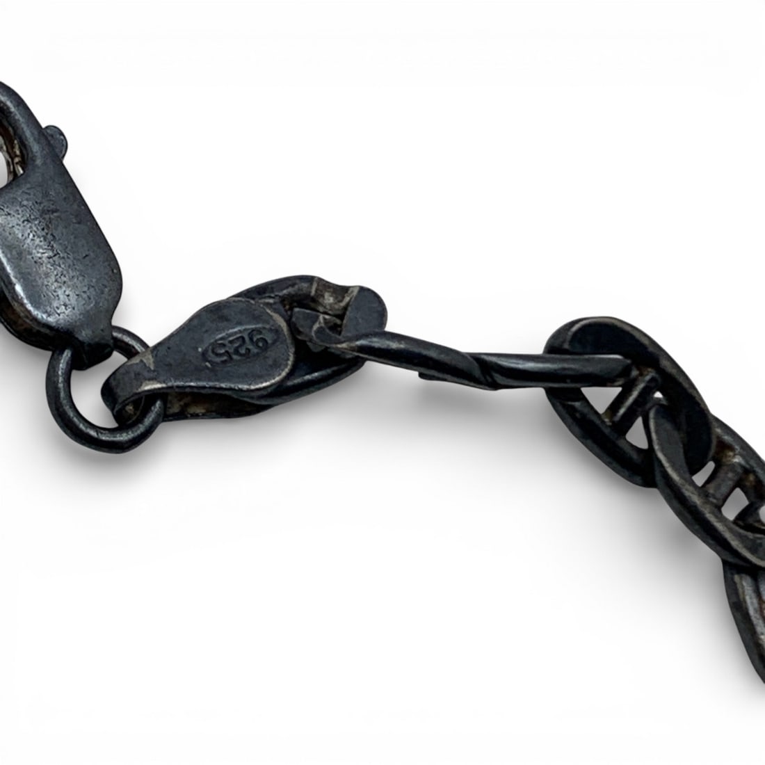 Sterling Silver Bracelet With Charm - 3