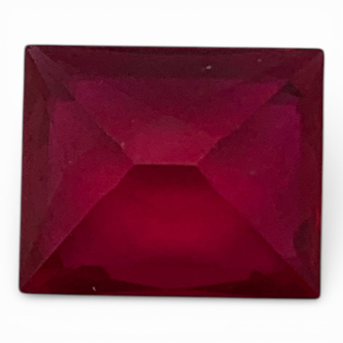 Faceted Pink Ruby Gemstone - 4