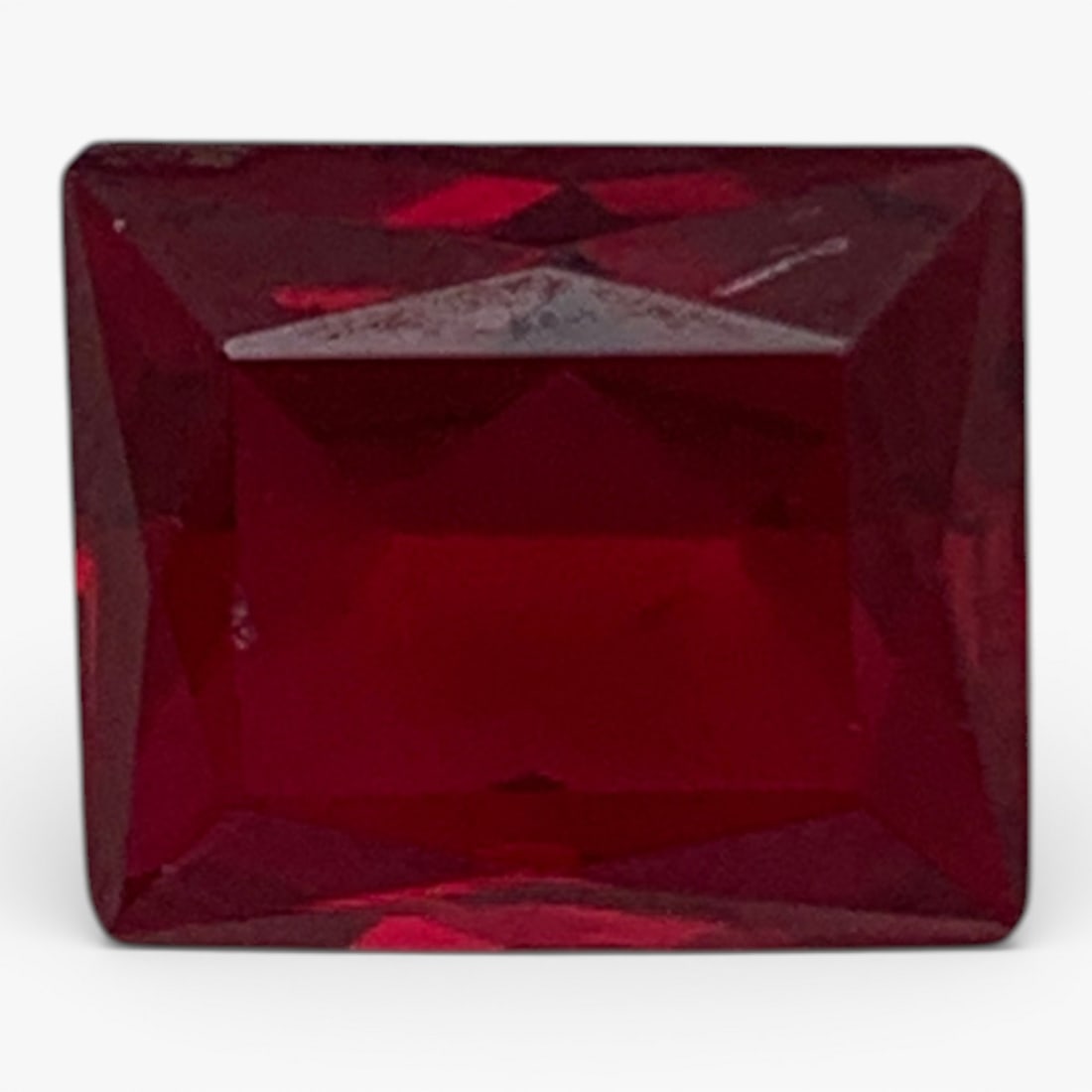 Faceted Pink Ruby Gemstone - 3