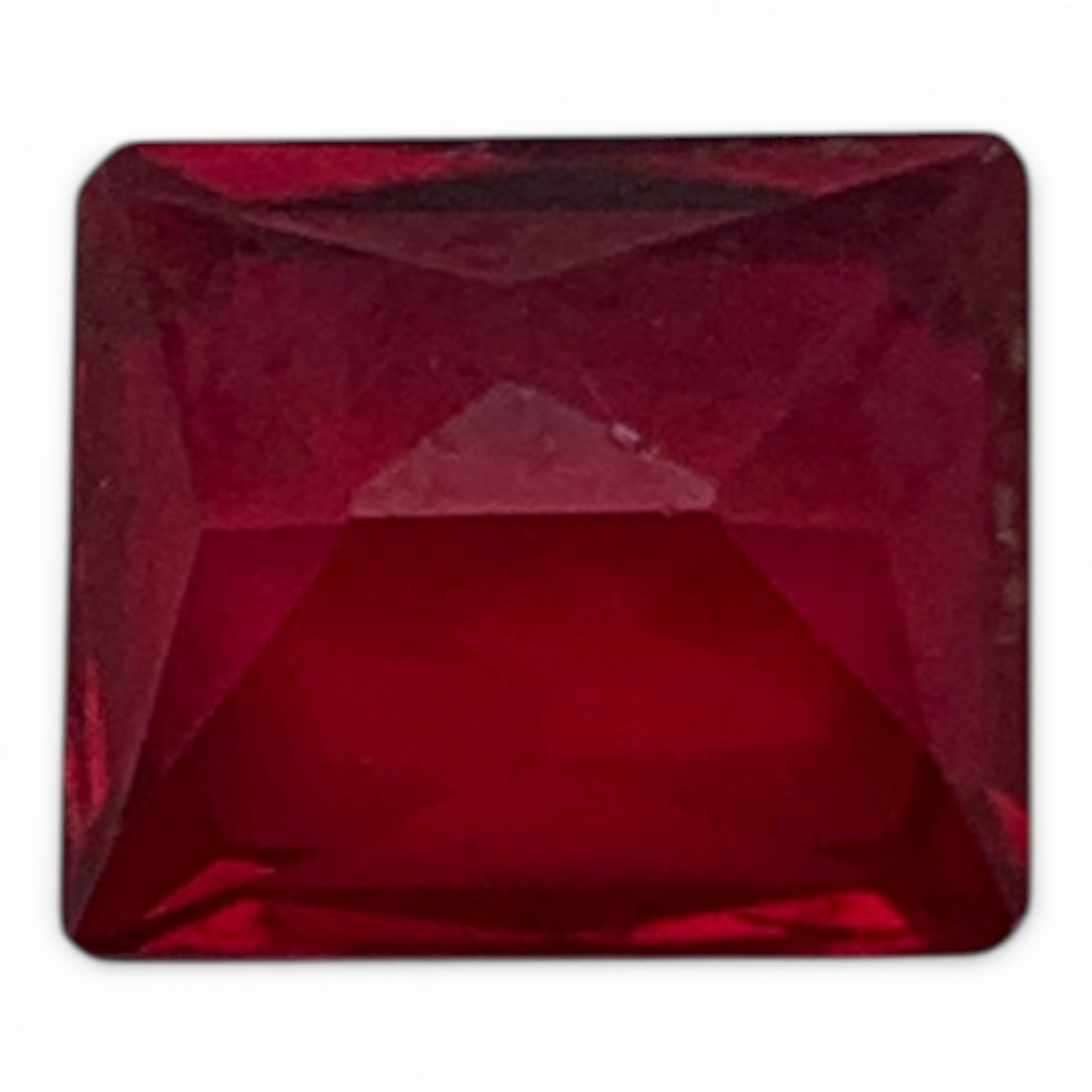 Faceted Pink Ruby Gemstone - 4
