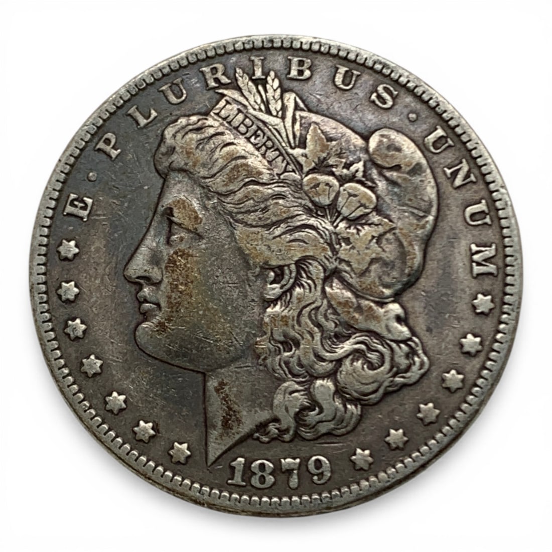 1879 Morgan Silver Dollar: 90% Silver Content - United States Of America~ One Dollar