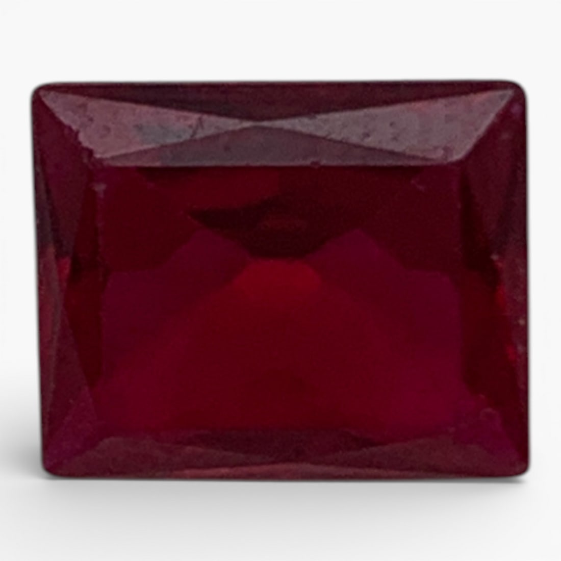 Faceted Pink Ruby Gemstone: 8.5x10.5mmGemstones Tested With Presidium Gem Tester Il - Berners Does Not Guarantee Authenticity Of Gemstones