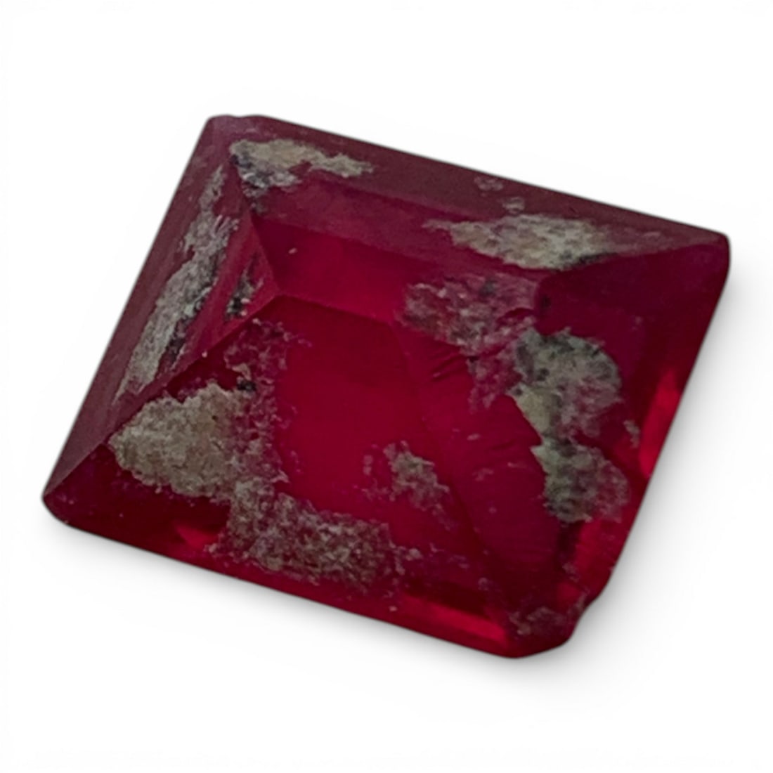 Faceted Pink Ruby Gemstone - 3