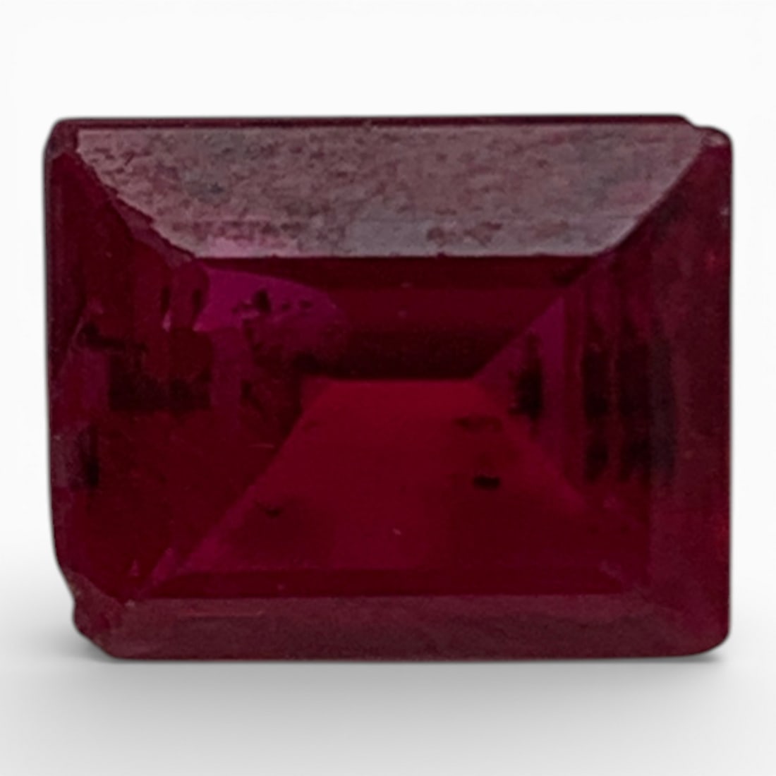 Faceted Pink Ruby Gemstone - 4
