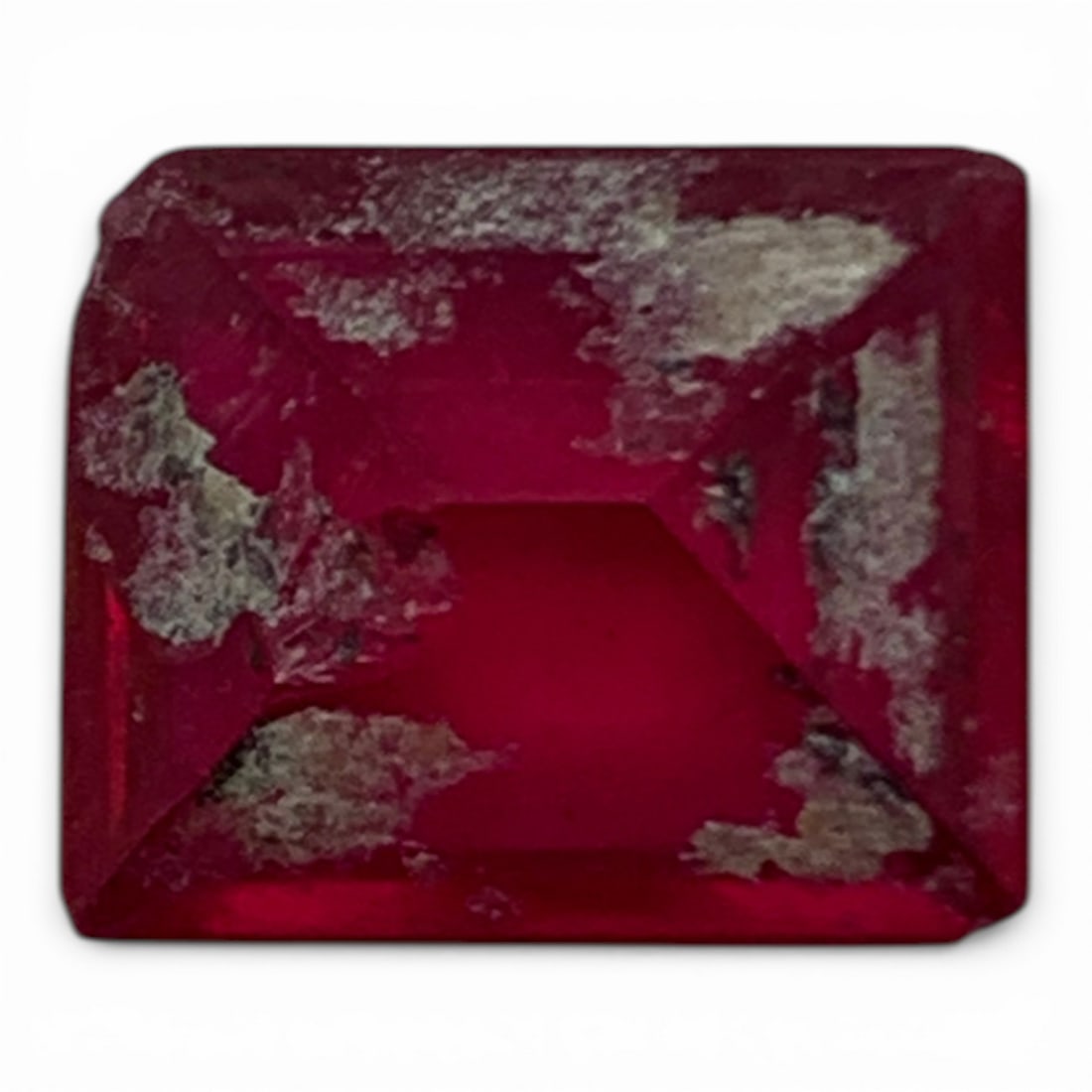 Faceted Pink Ruby Gemstone - 5