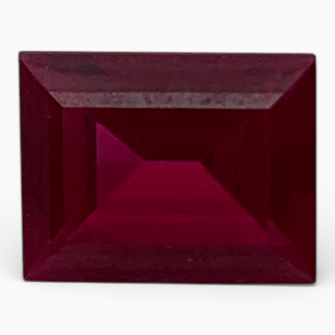 Faceted Pink Ruby Gemstone: 6.5x9mmGemstones Tested With Presidium Gem Tester Il - Berners Does Not Guarantee Authenticity Of Gemstones