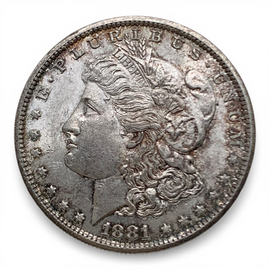 1881 S Morgan Silver Dollar: 90% Silver Content - United States Of America~ One Dollar