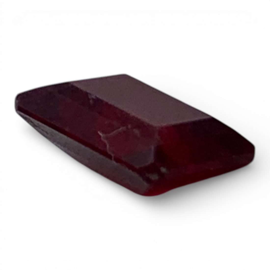 Faceted Pink Ruby Gemstone - 3