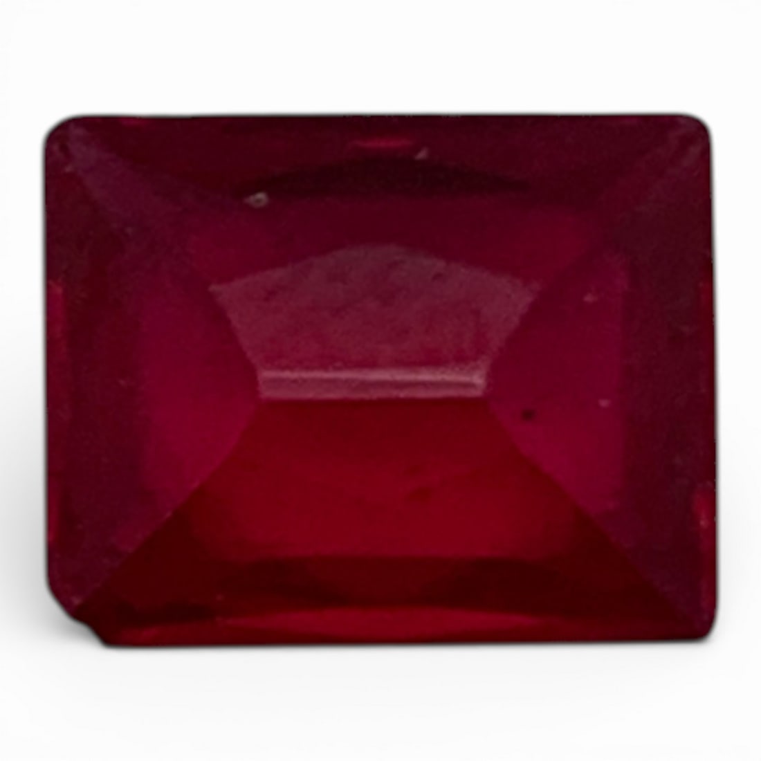 Faceted Pink Ruby Gemstone - 5