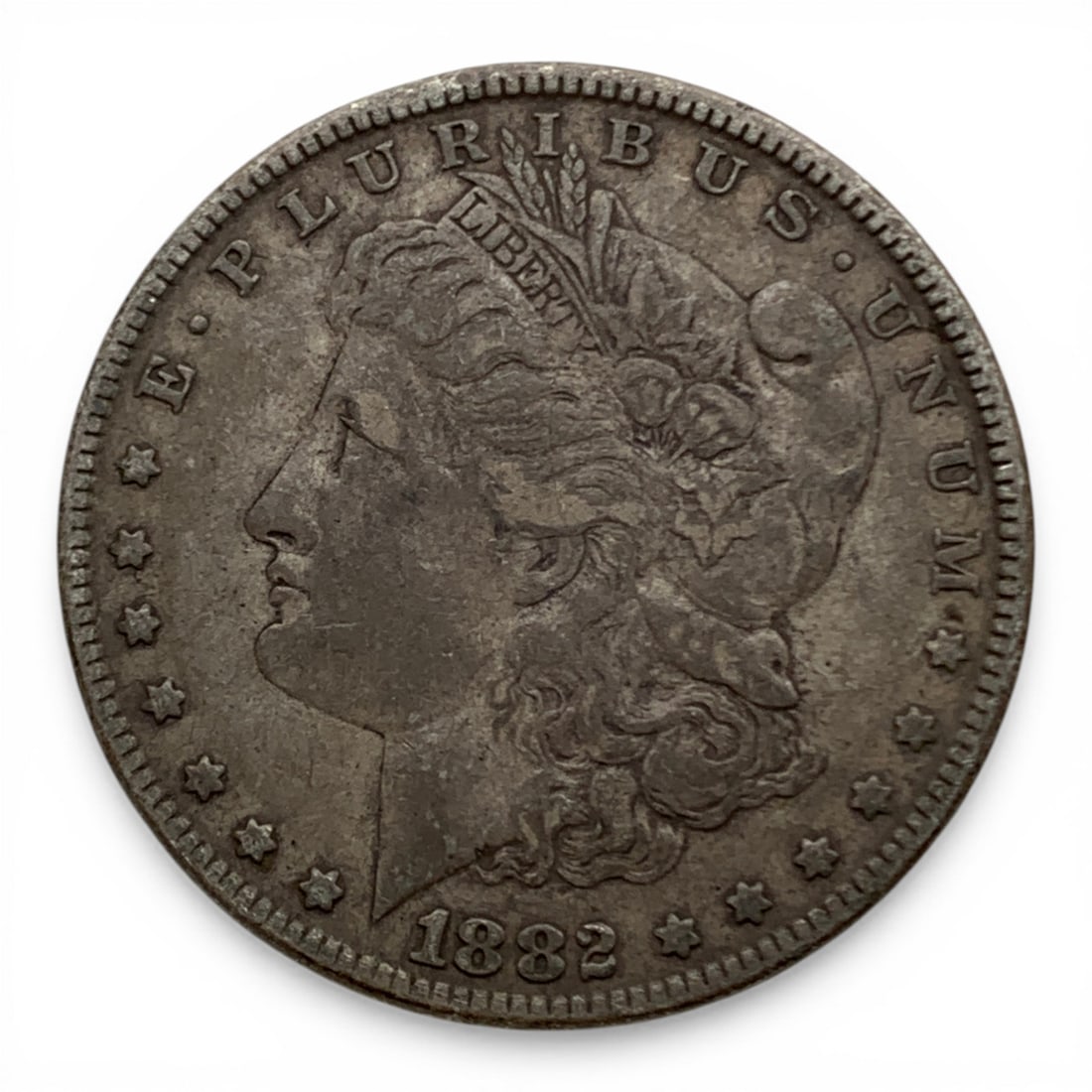 1882 Morgan Silver Dollar: 90% Silver Content - United States Of America~ One Dollar