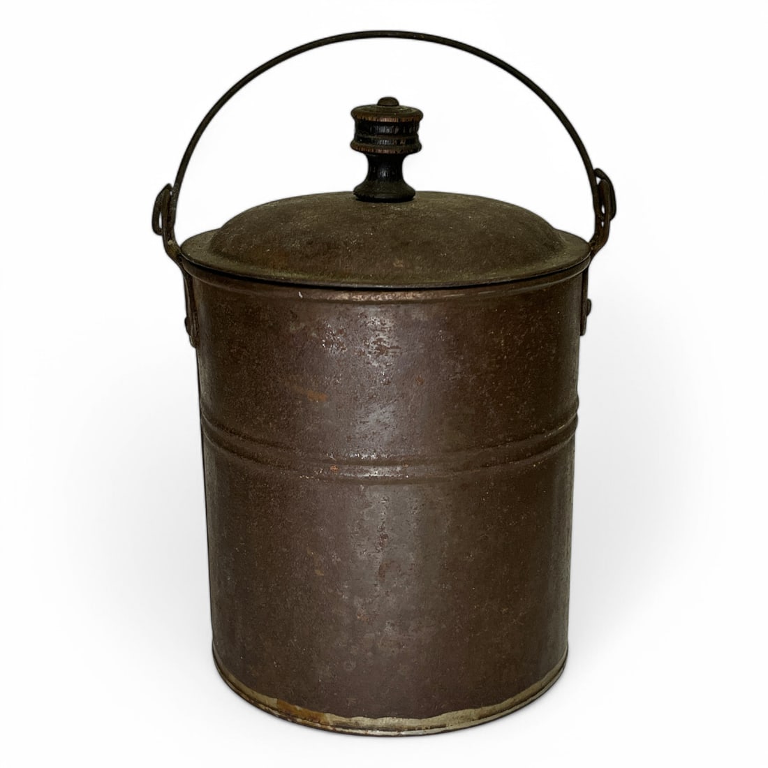 Tin Container / Pail: 6.25" Tall.