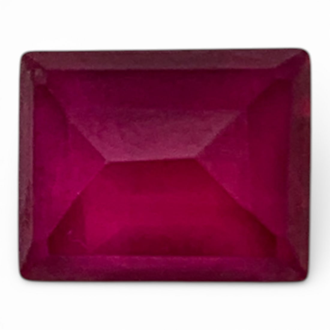 Faceted Pink Ruby Gemstone - 3