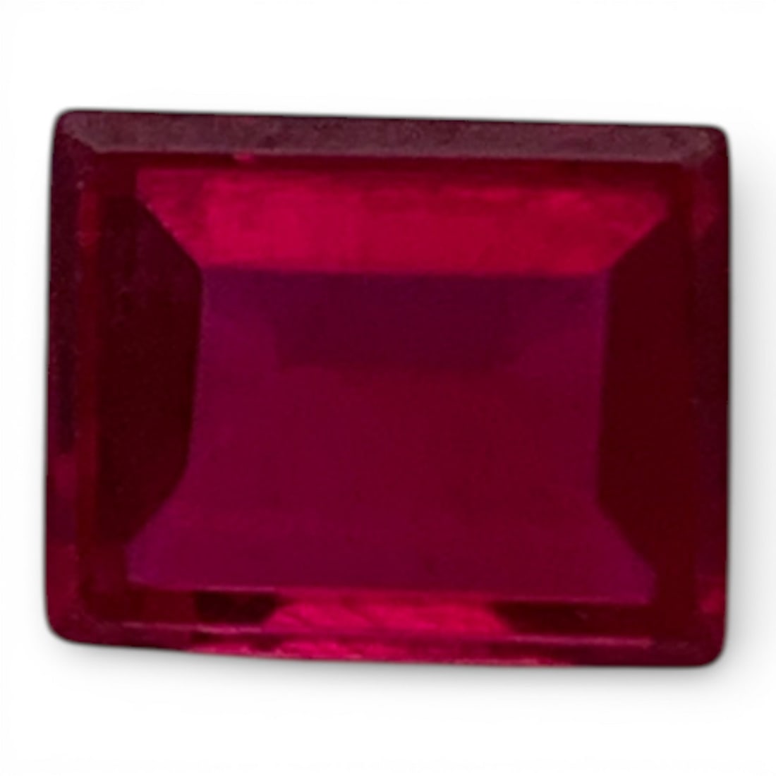 Faceted Pink Ruby Gemstone - 4