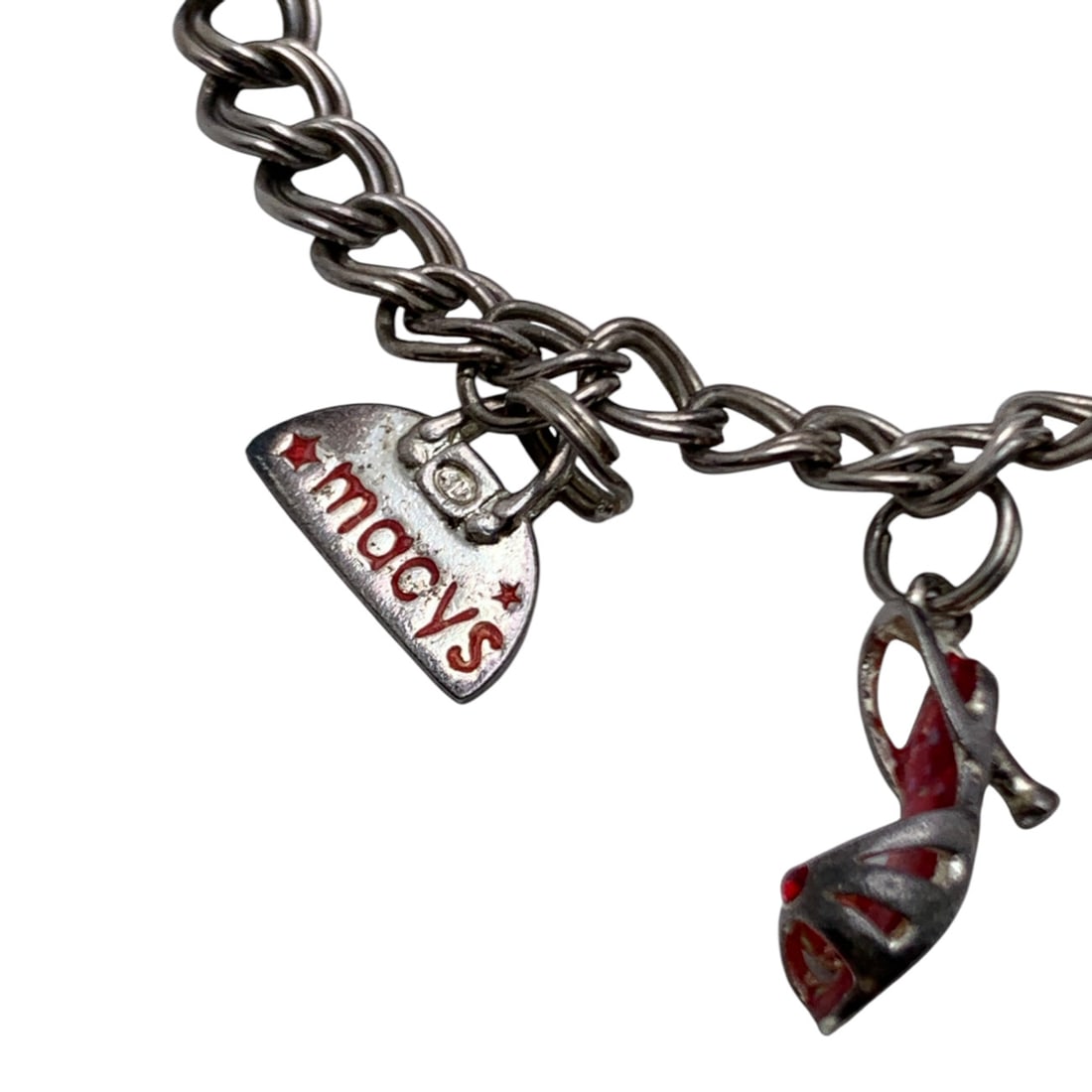 Sterling Silver Charm Bracelet - 2