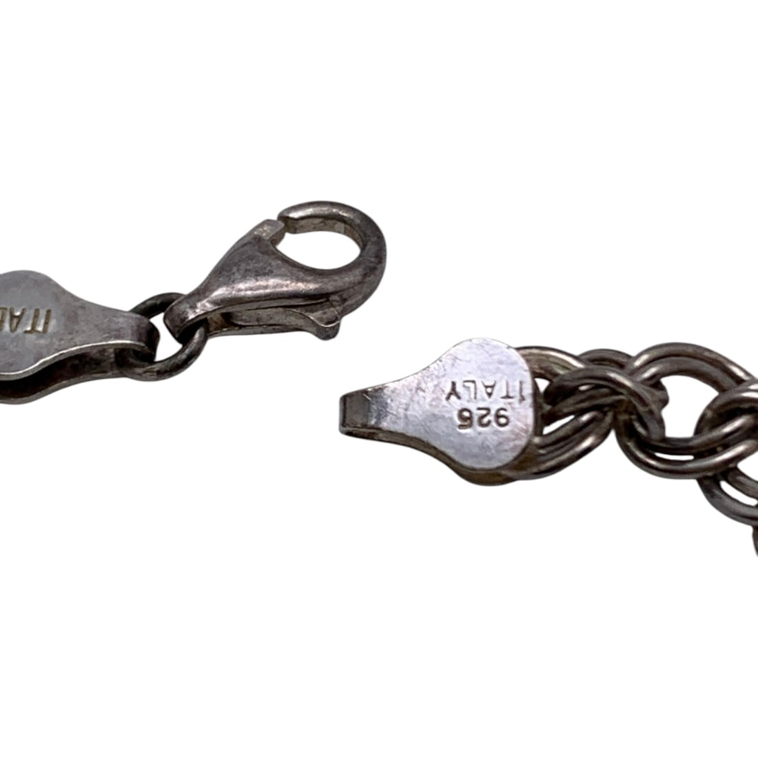 Sterling Silver Charm Bracelet - 4