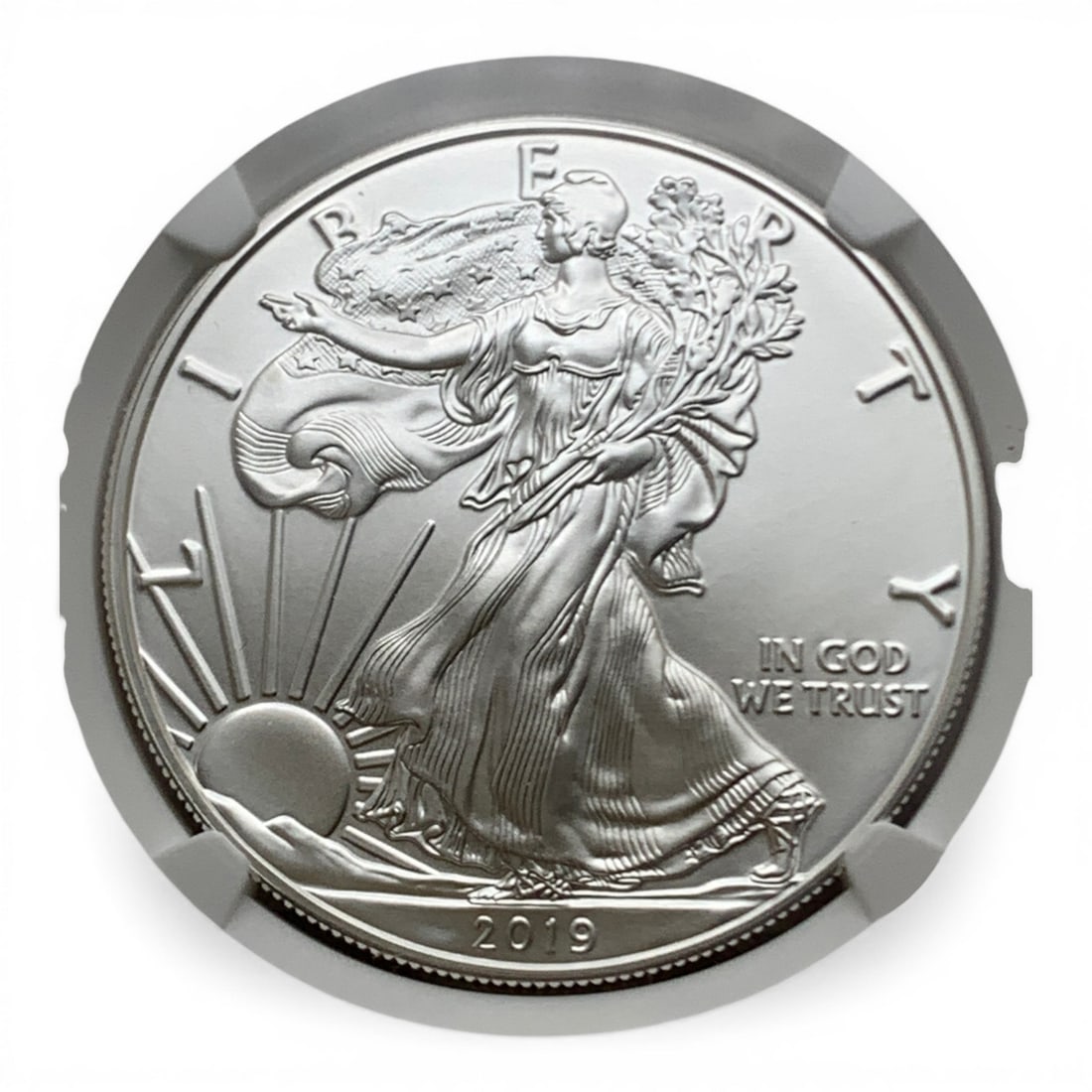 2019 W $1 American 1oz. Silver Eagle - 2