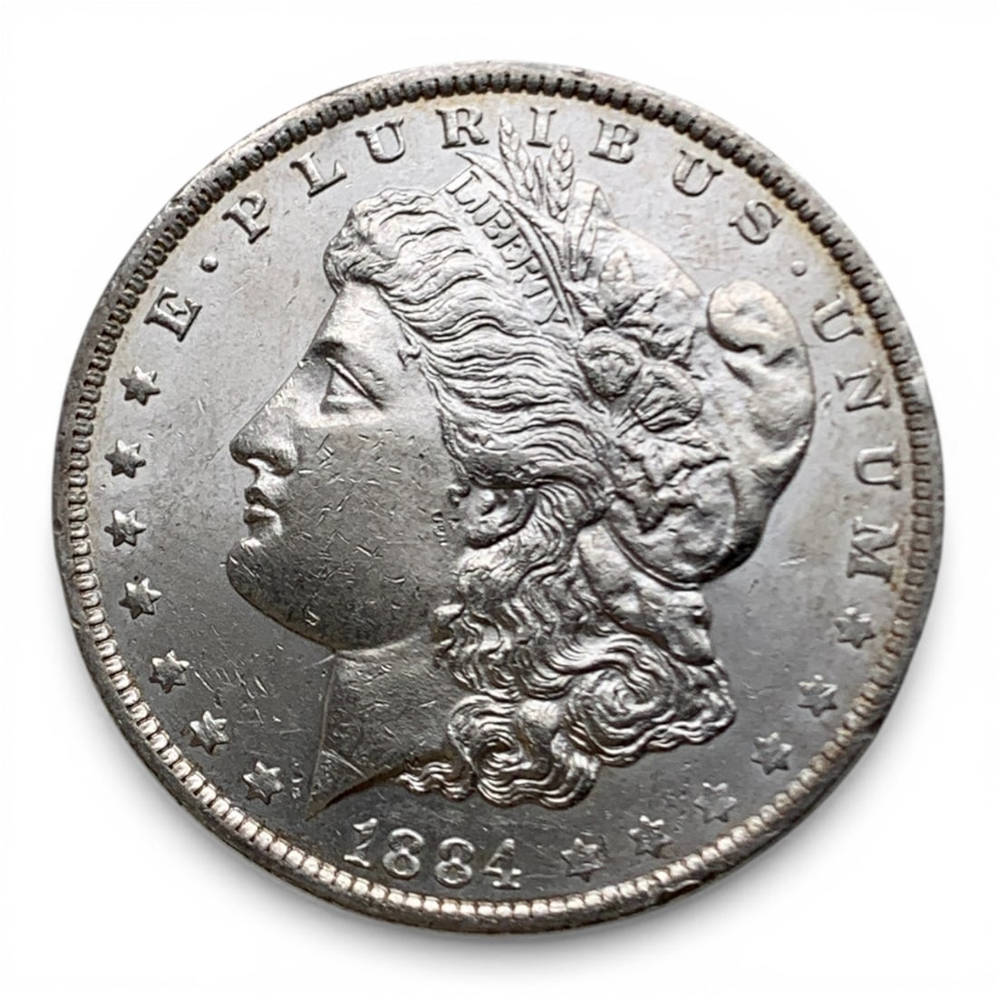 1884 O Morgan Silver Dollar: 90% Silver Content - United States Of America~ One Dollar