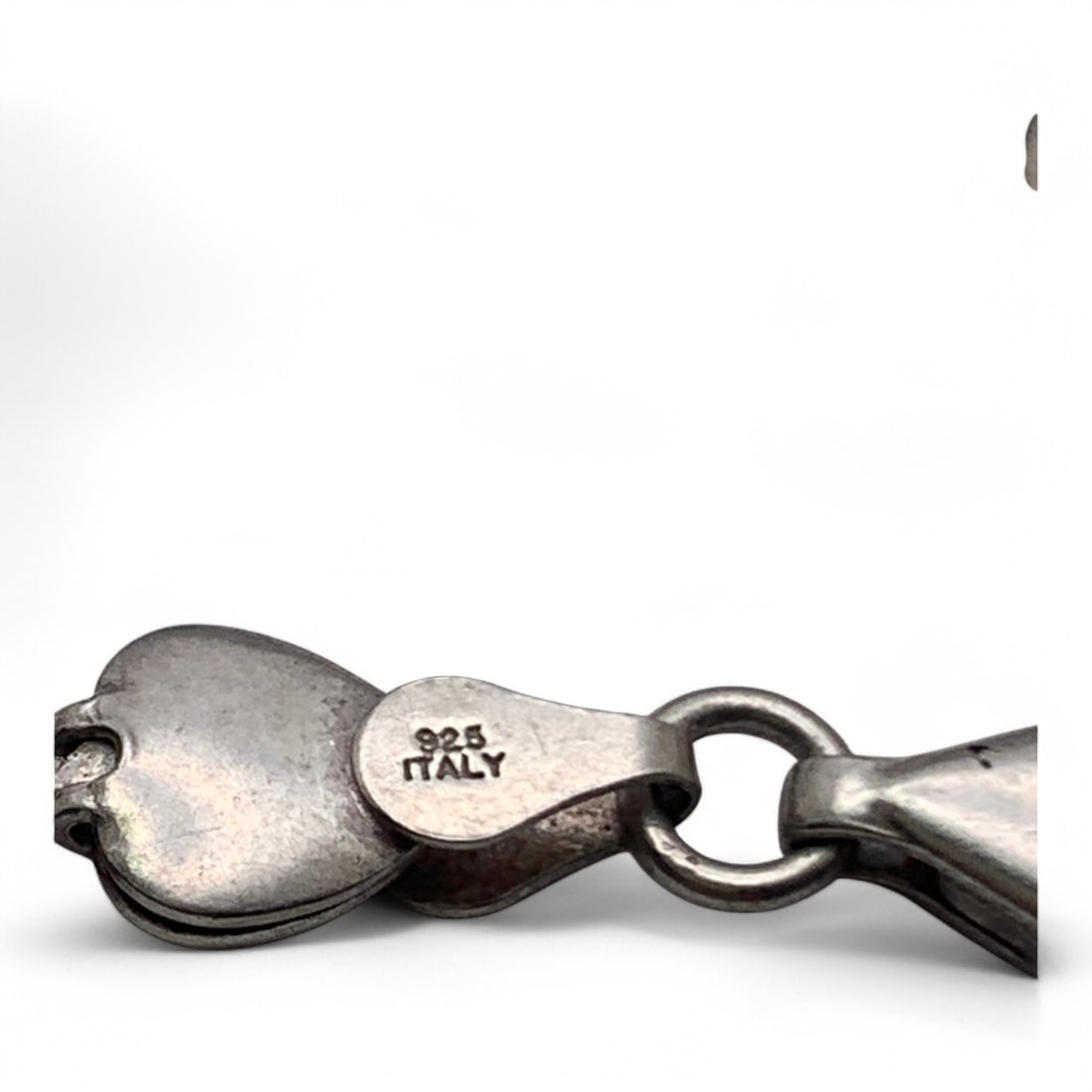 Sterling Silver Heart Bracelet - 5