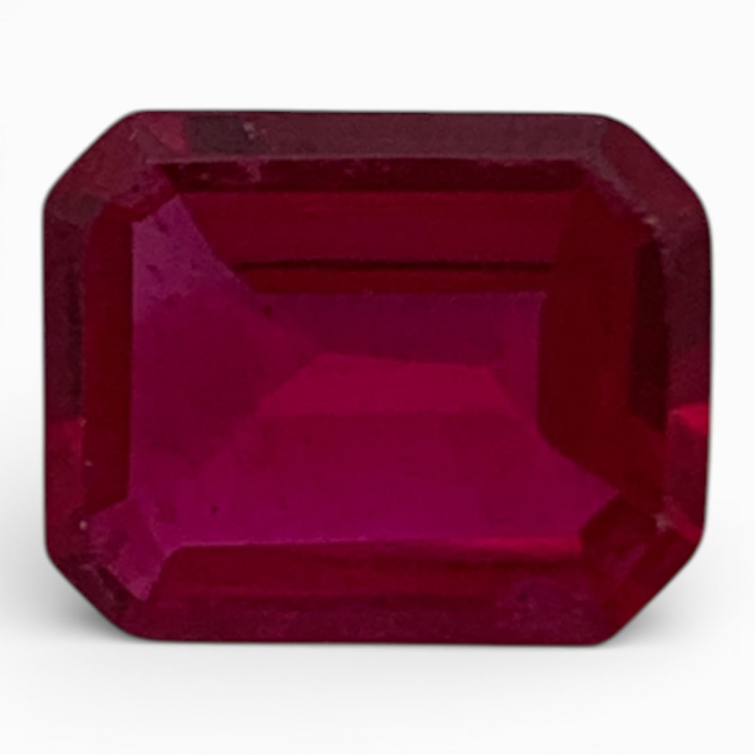 Faceted Pink Ruby Gemstone: 6.5x8.5mmGemstones Tested With Presidium Gem Tester Il - Berners Does Not Guarantee Authenticity Of Gemstones