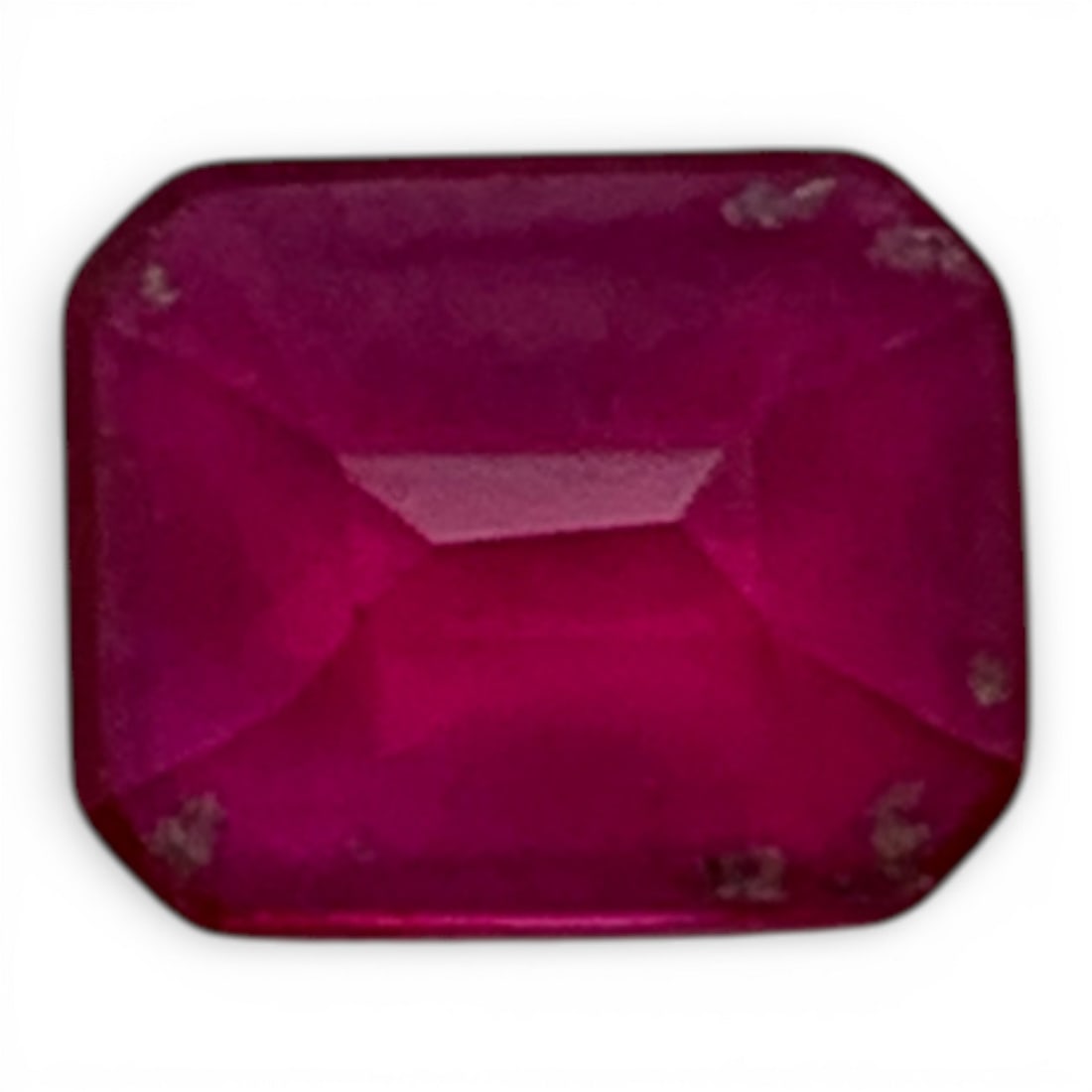 Faceted Pink Ruby Gemstone - 2