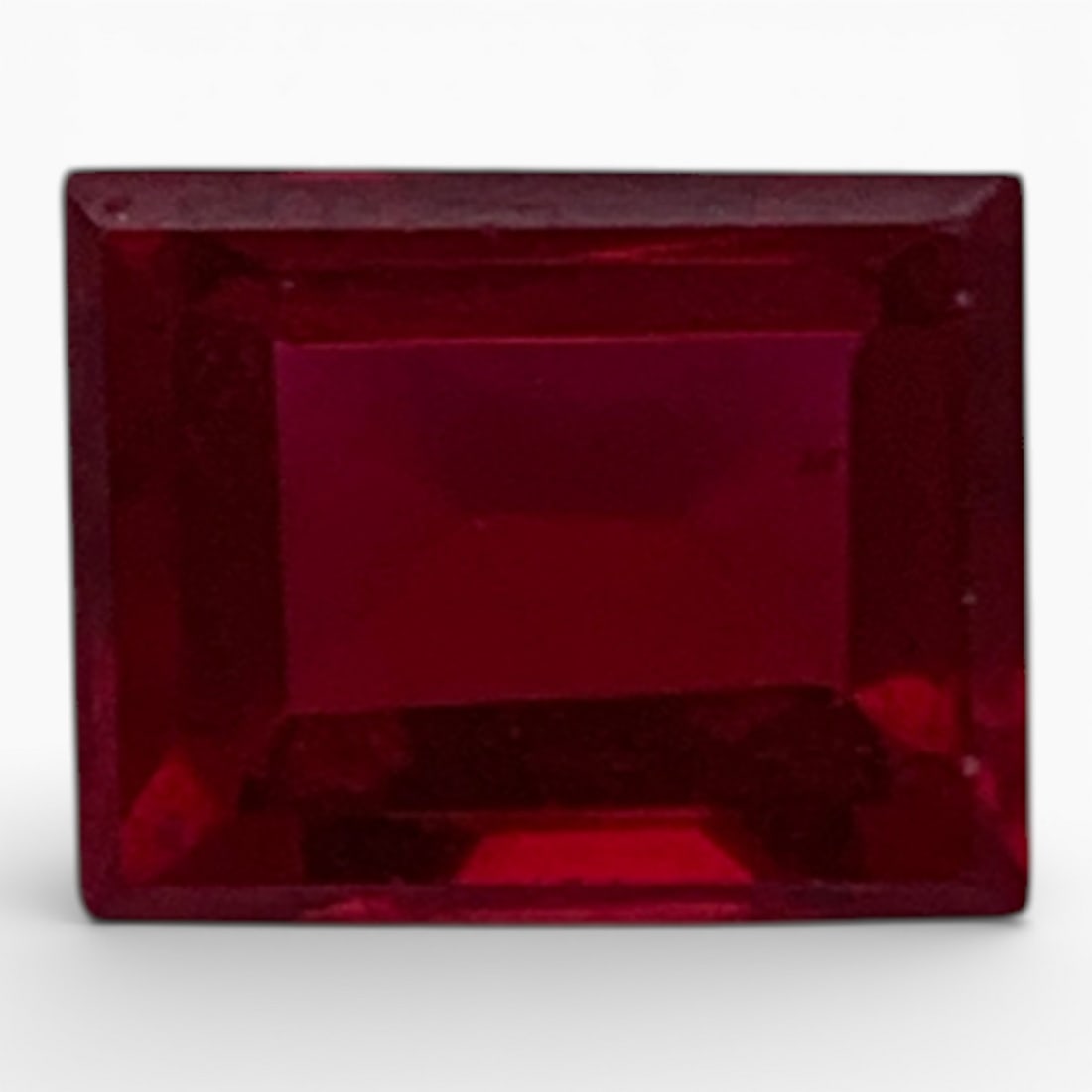 Faceted Pink Ruby Gemstone: 6.5x8.5mmGemstones Tested With Presidium Gem Tester Il - Berners Does Not Guarantee Authenticity Of Gemstones