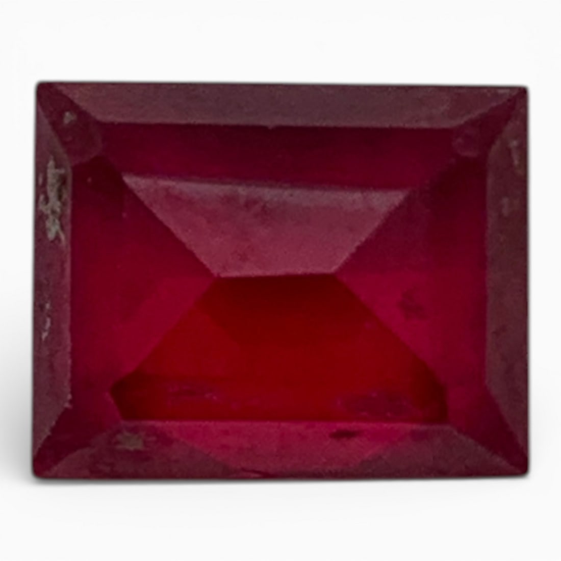 Faceted Pink Ruby Gemstone - 2