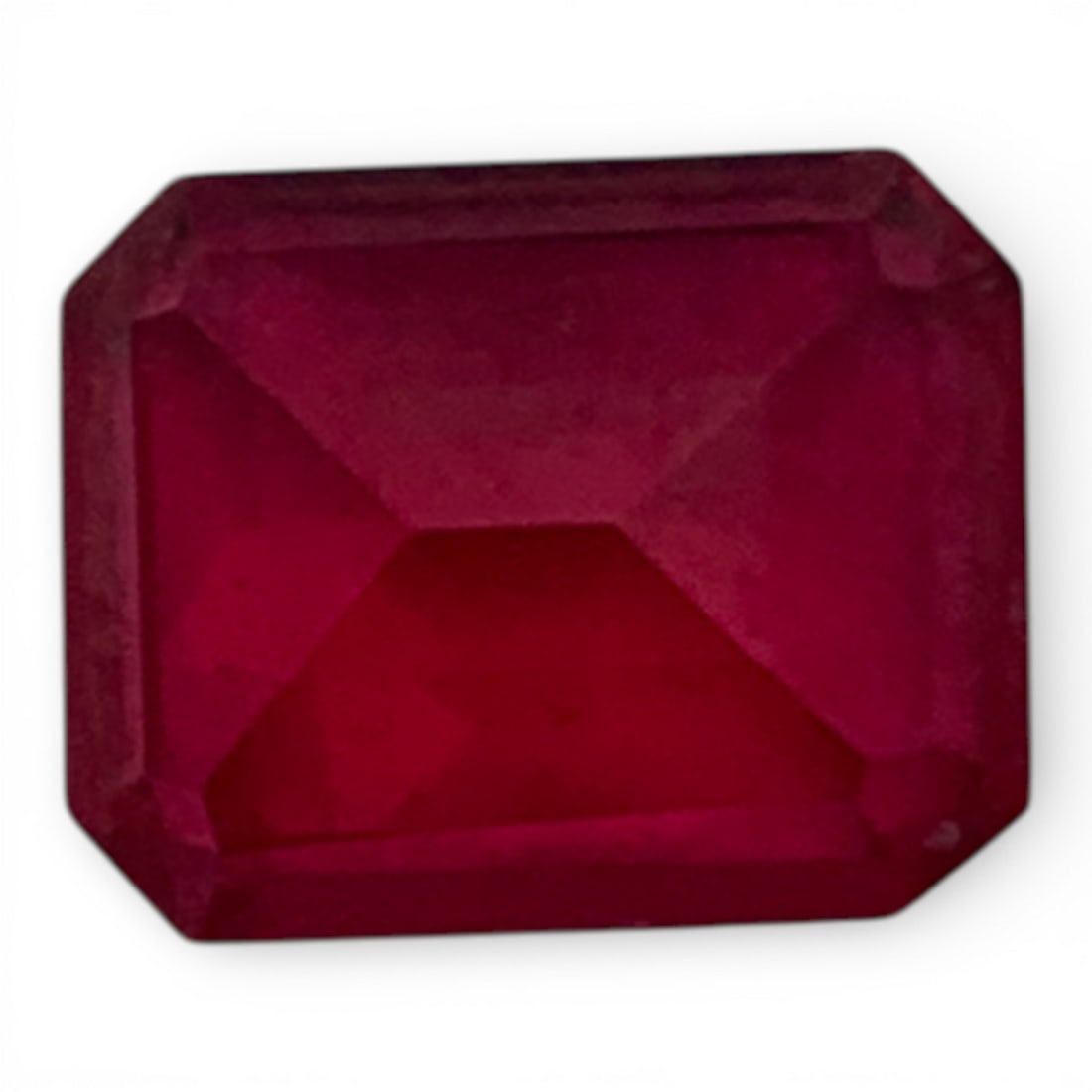 Faceted Pink Ruby Gemstone - 2