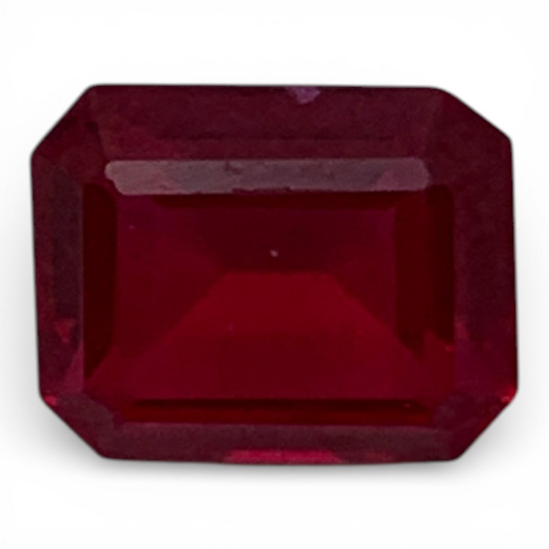 Faceted Pink Ruby Gemstone - 4