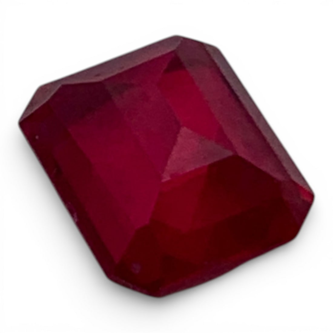 Faceted Pink Ruby Gemstone - 6