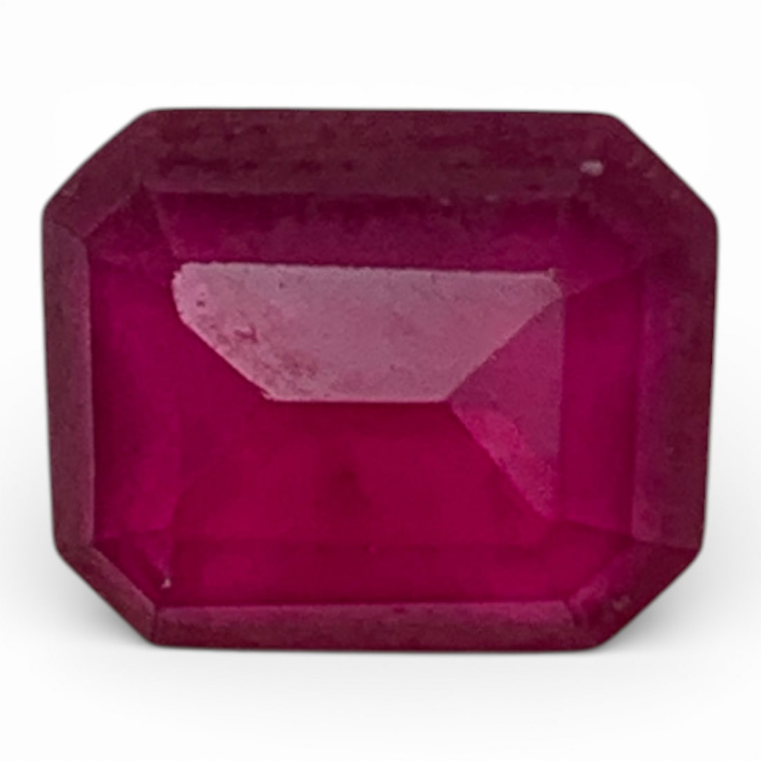 Faceted Pink Ruby Gemstone: 6x8mmGemstones Tested With Presidium Gem Tester Il - Berners Does Not Guarantee Authenticity Of Gemstones