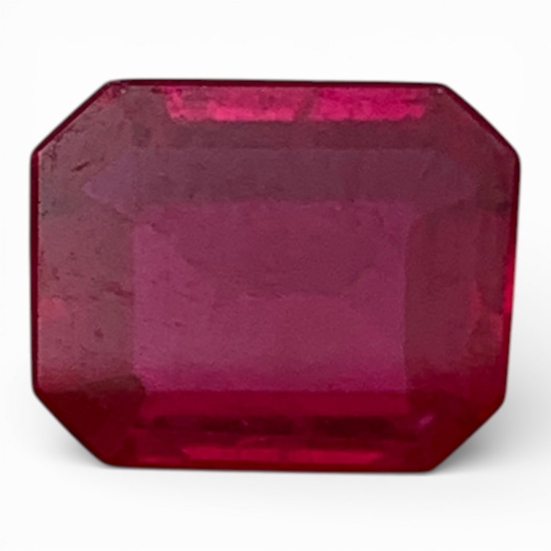 Faceted Pink Ruby Gemstone - 2