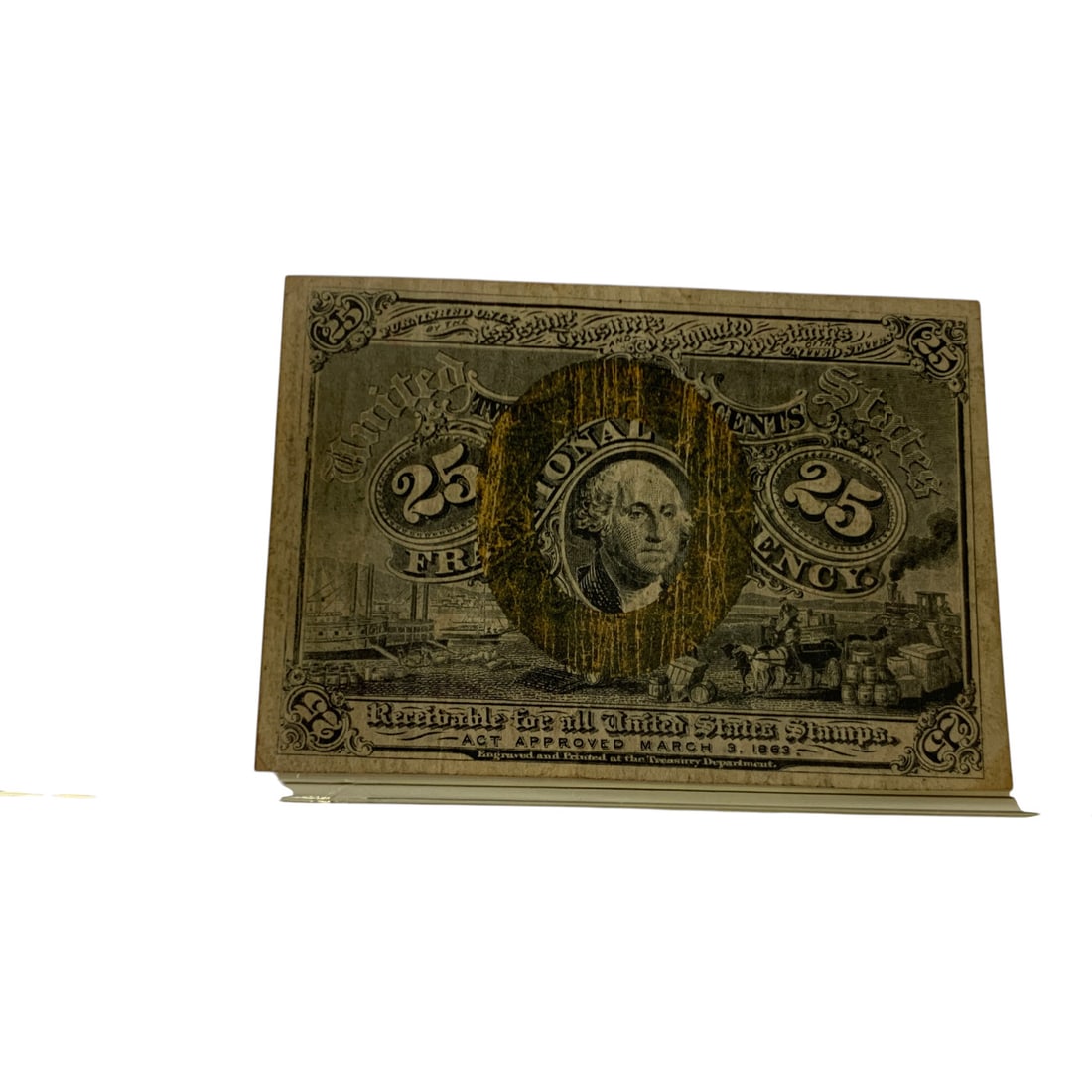 25 Cents Fractional Currency, 2nd Issue: F # 1283See Photos