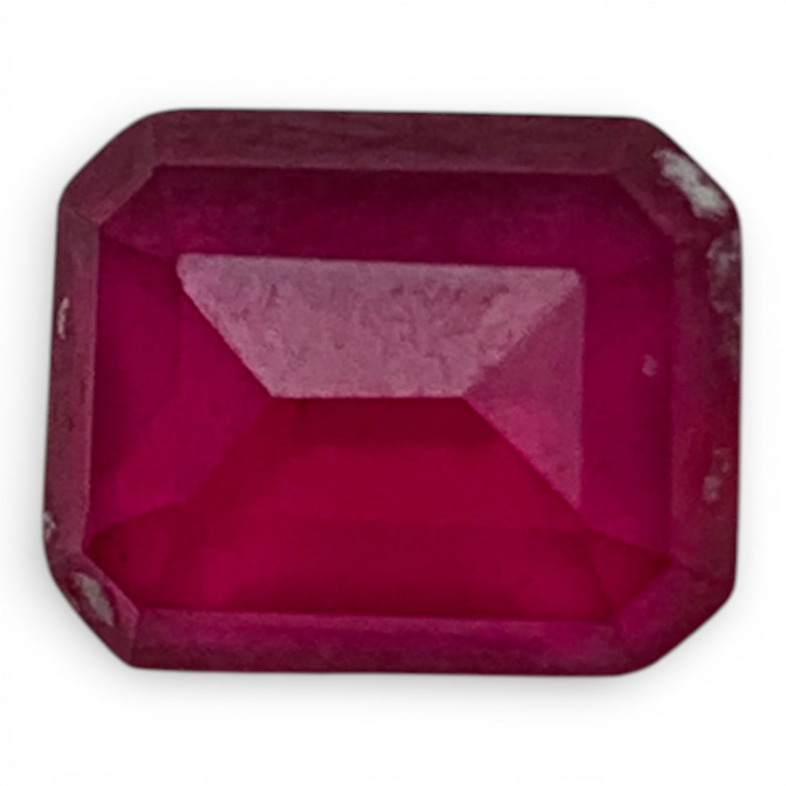 Faceted Pink Ruby Gemstone - 3