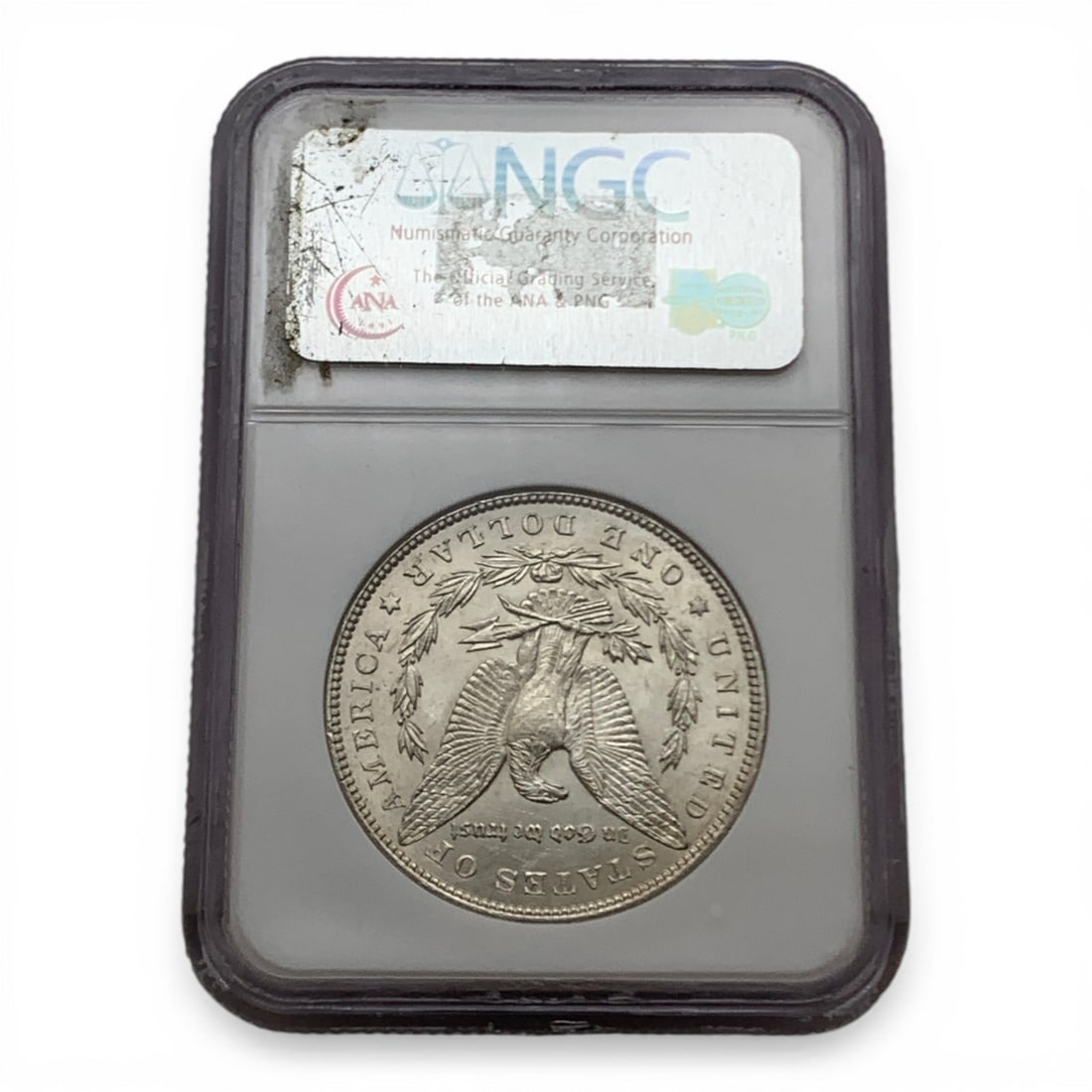 Ngc Graded 1888 Morgan Silver Dollar - 3