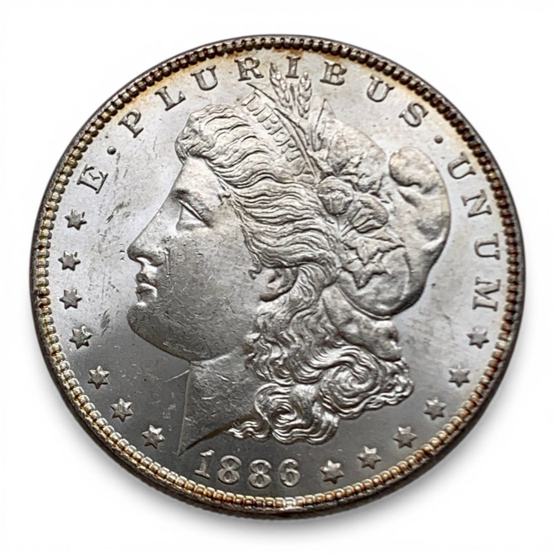 1886 Morgan Silver Dollar (1 of 2)