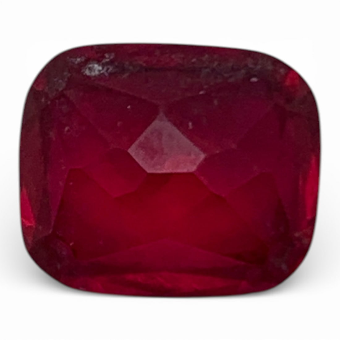 Faceted Pink Ruby Gemstone - 2