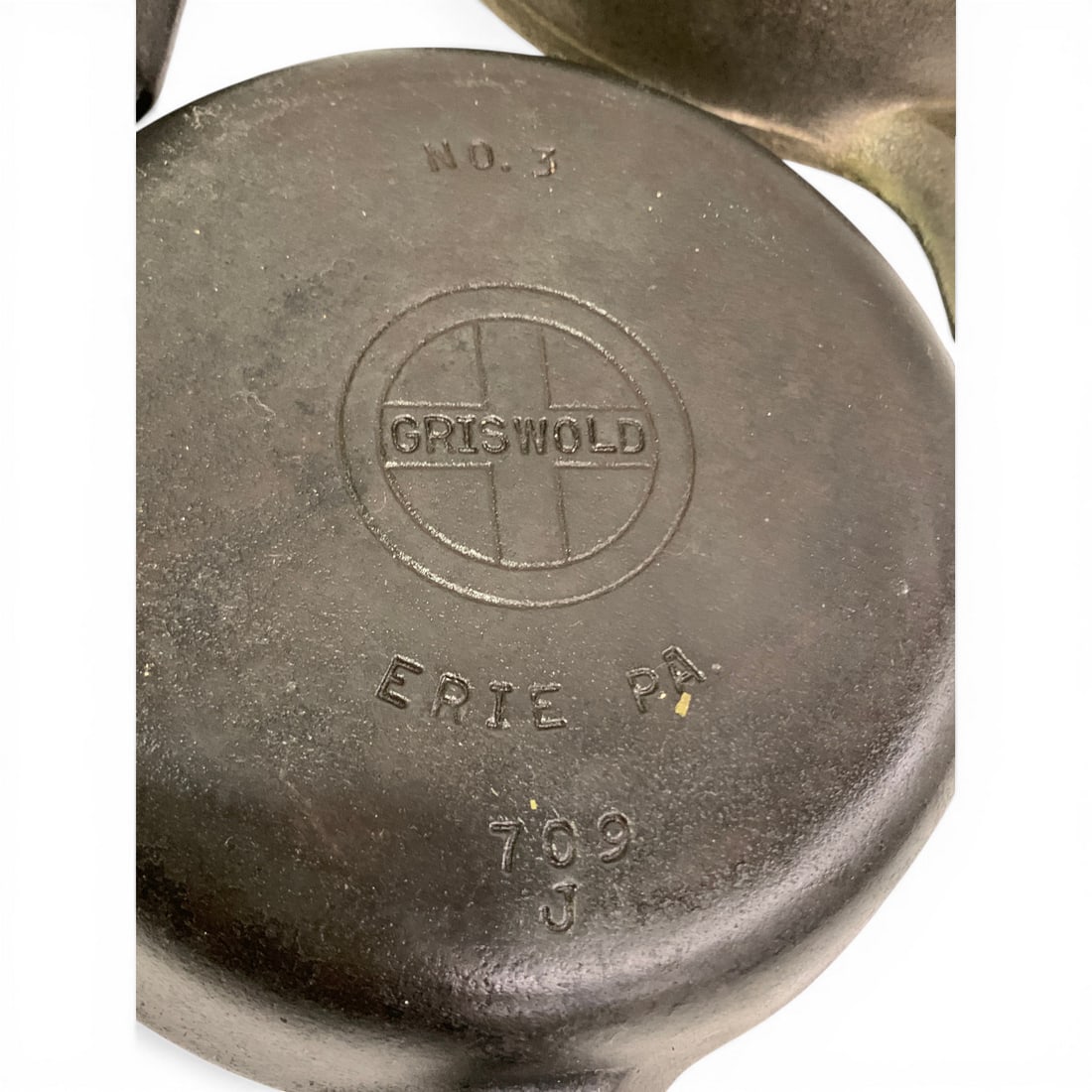 2 Griswold Cast Iron Skillets - 10